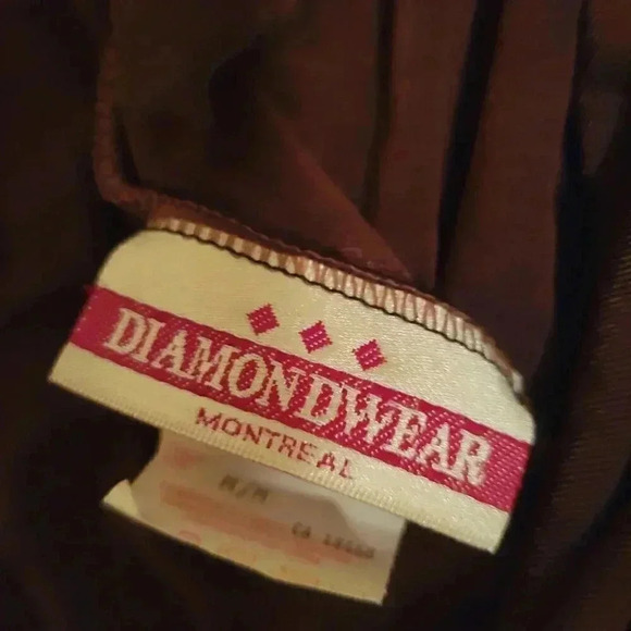 DIAMOND WEAR Floor Length Maxi Pencil Skirt & Sleeveless Top Brown Tones Med - Picture 4 of 13